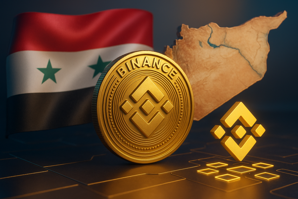 Binance Launches in Syria Following Sanctions Relief