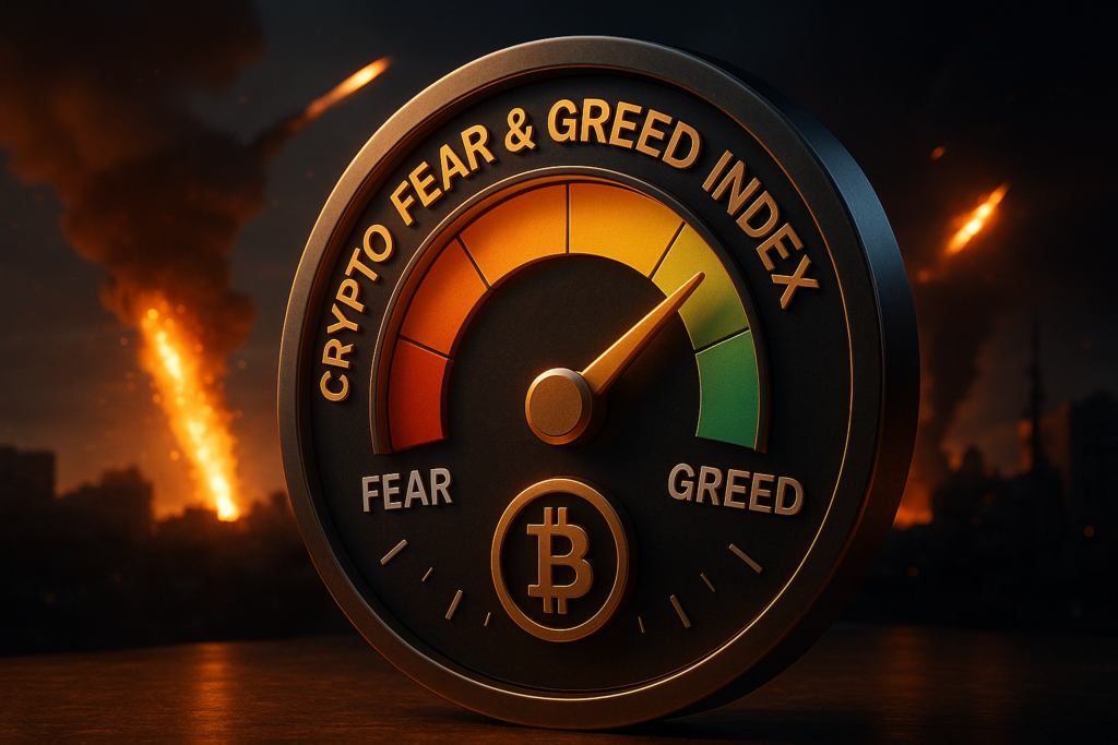 Crypto Fear & Greed Index Holds Strong Despite Israel-Iran Conflict