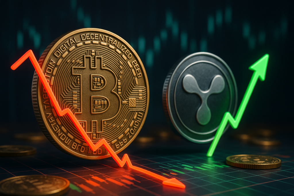 Crypto Market Today: Bitcoin Dips, XRP Outshines Ahead of FOMC Decision