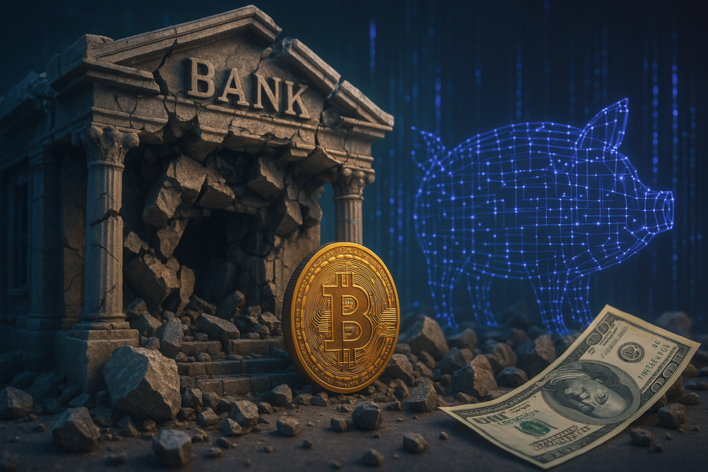 Kansas Bank Collapse Linked to $225M Pig Butchering Crypto Scam, DOJ Says