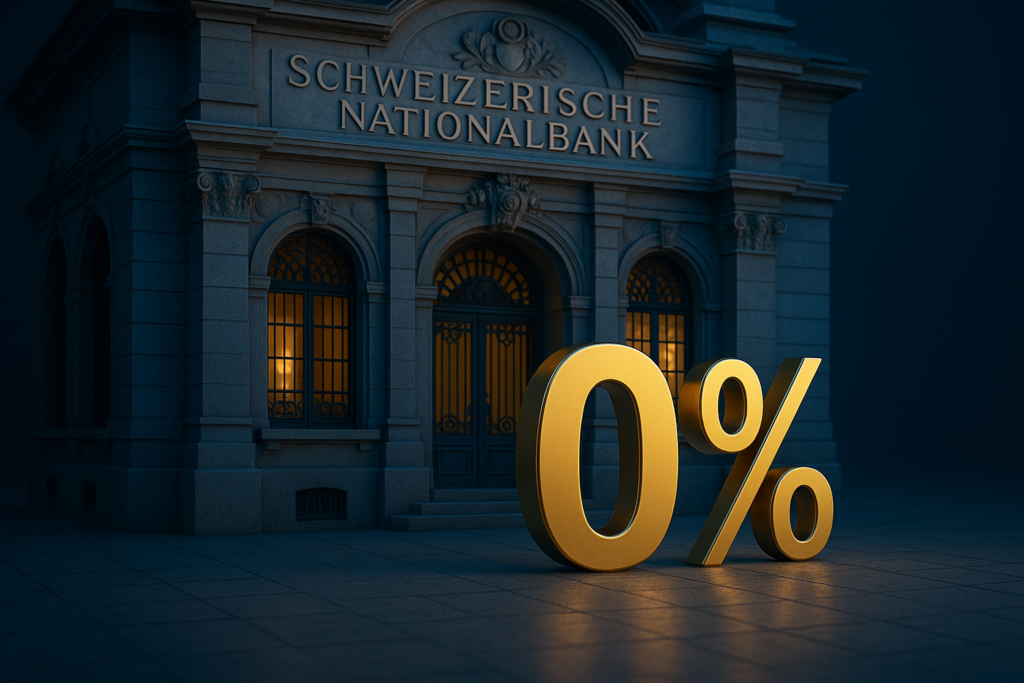 Swiss Central Bank Slashes Rates to Zero: What It Means for Bitcoin and Global Markets