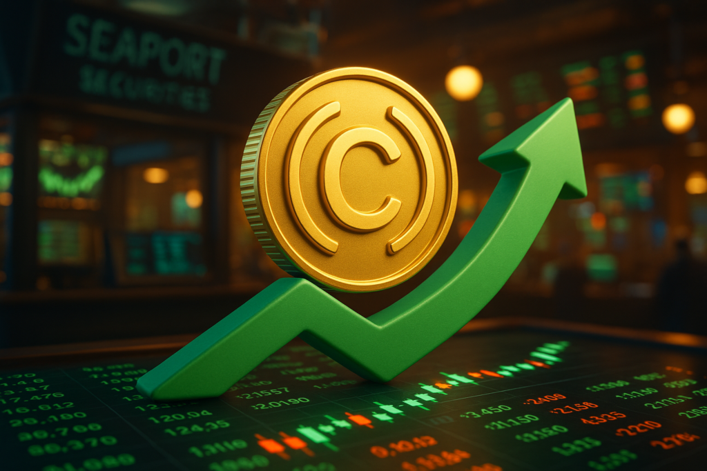 Circle Stock Soars as Seaport Projects $2 Trillion Stablecoin Market