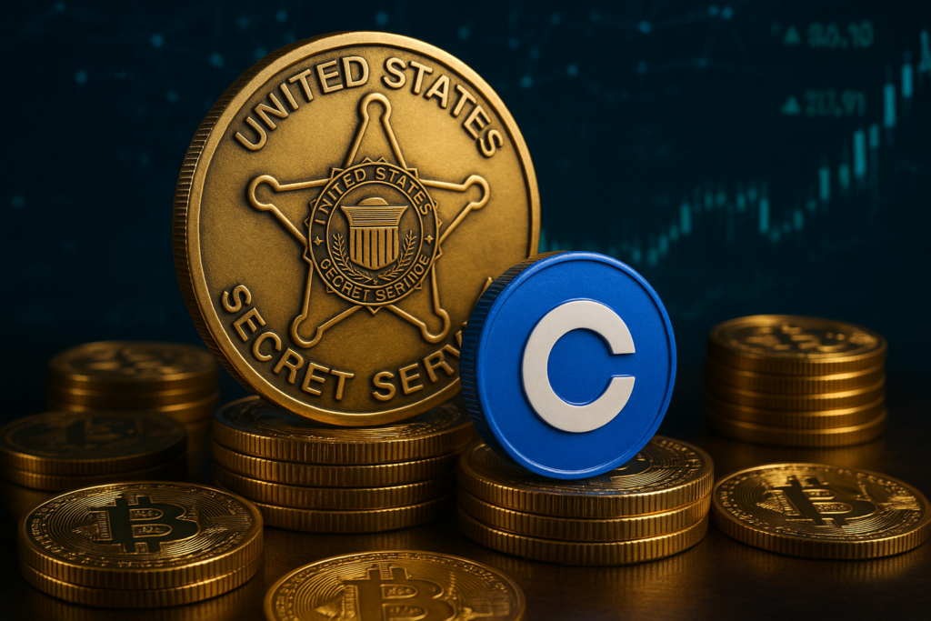 Coinbase Aids Secret Service in Record $225M Crypto Seizure from Global Scam Ring
