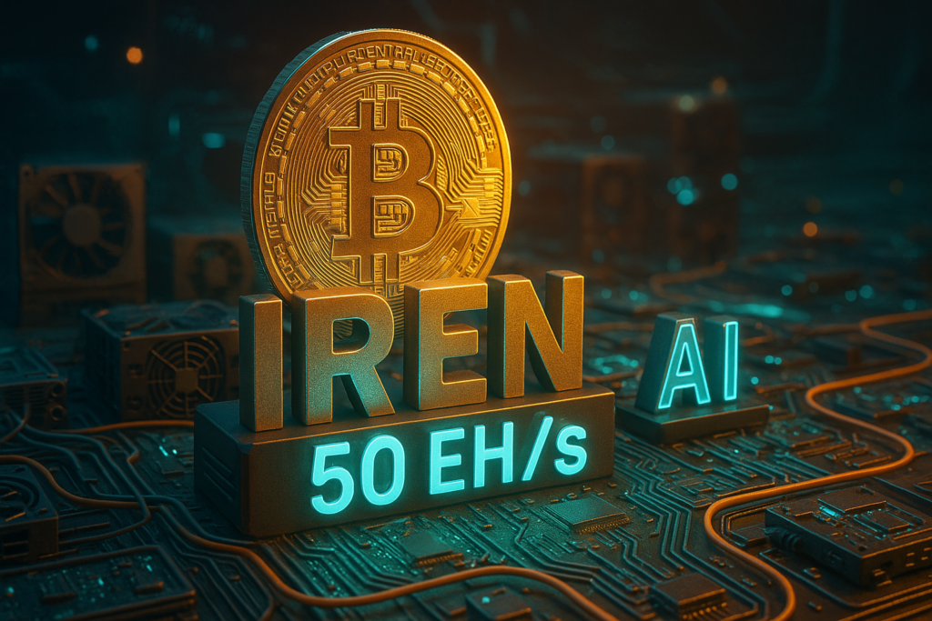 Bitcoin Miner IREN Reaches 50 EH/s Hashrate Milestone, Eyes AI Infrastructure Expansion