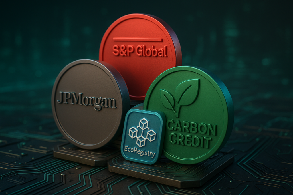 JPMorgan Tests Carbon Credit Tokenization with S&P Global and EcoRegistry