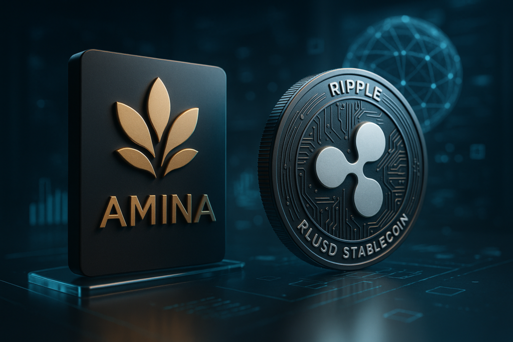 AMINA Bank Becomes First Global Bank to Offer Ripple’s RLUSD Stablecoin Services