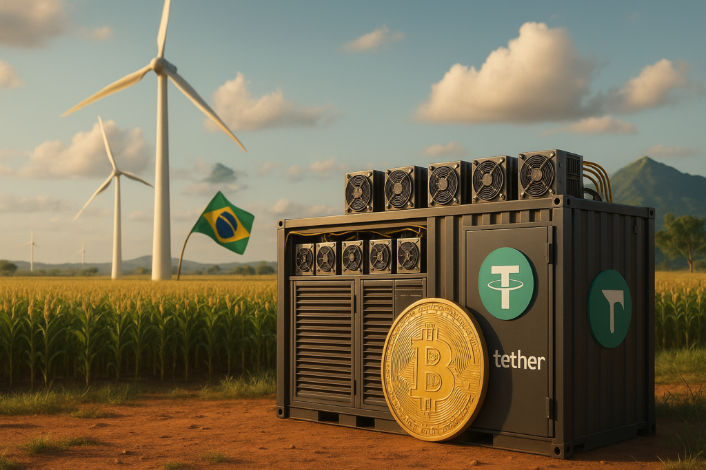 Tether Launches Bitcoin Mining in Brazil Using Renewable Energy With Adecoagro