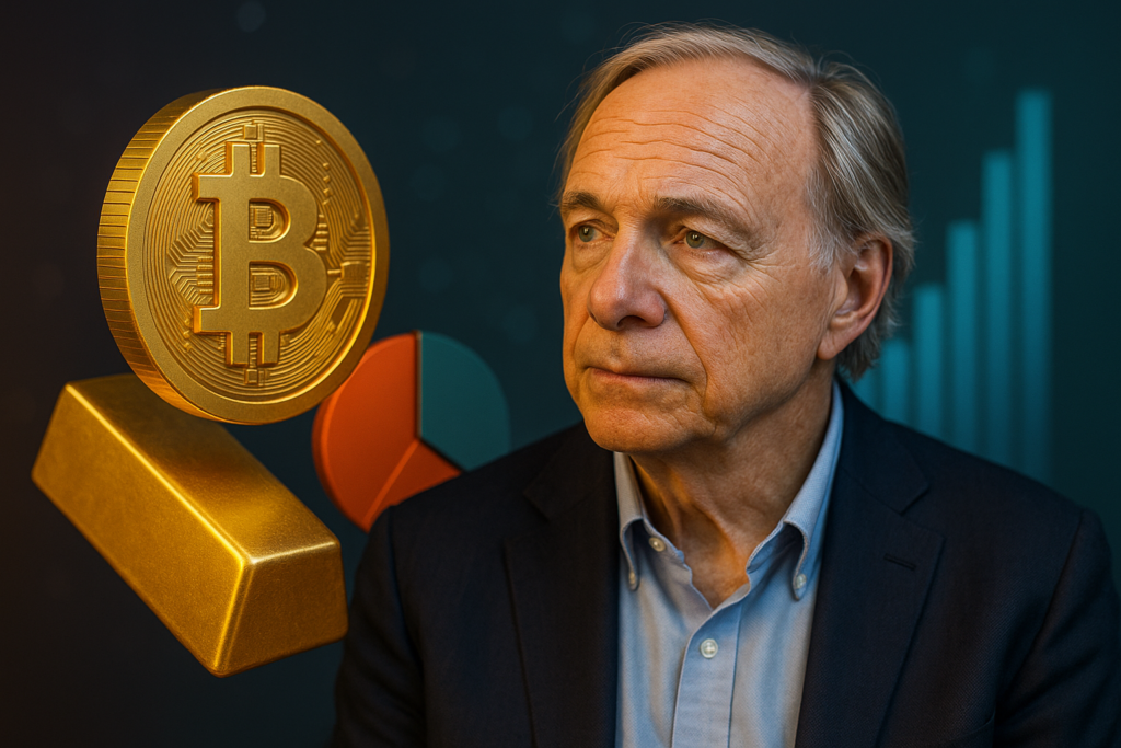 Ray Dalio Urges 15% Bitcoin and Gold Allocation Amid U.S. “Debt Doom Loop”