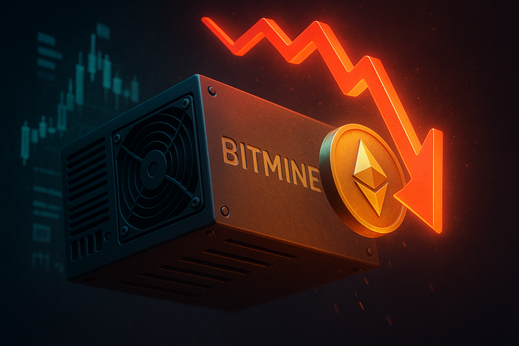 BitMine Stock Drops 27% Despite Ethereum Holdings and $60K ETH Projection