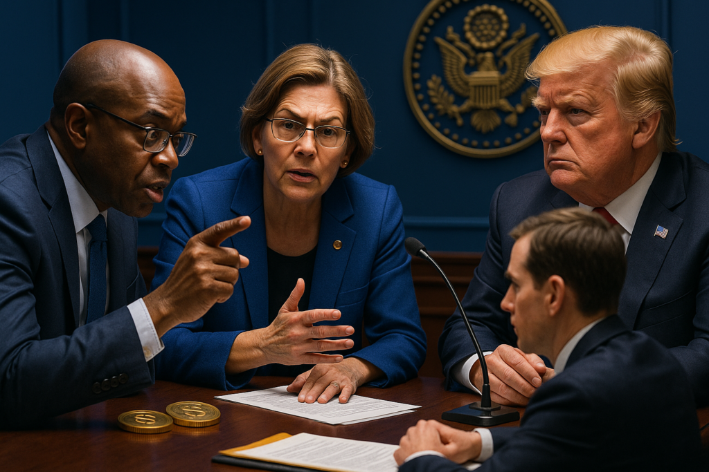 Democrats Demand Oversight on Trump Family’s Stablecoin Interests