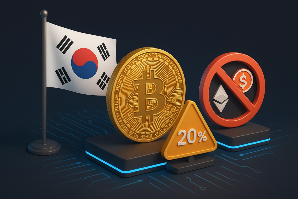 South Korea Imposes 20% Cap on Crypto Lending, Bans Leveraged Loans