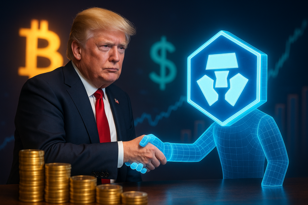 Trump Media Finalizes $6.4B CRO Treasury Deal with Crypto.com