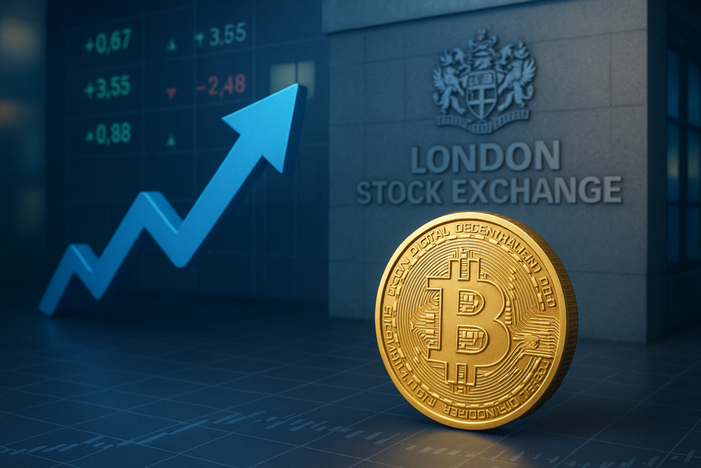 London Stock Exchange Lists First Bitcoin Staking ETP