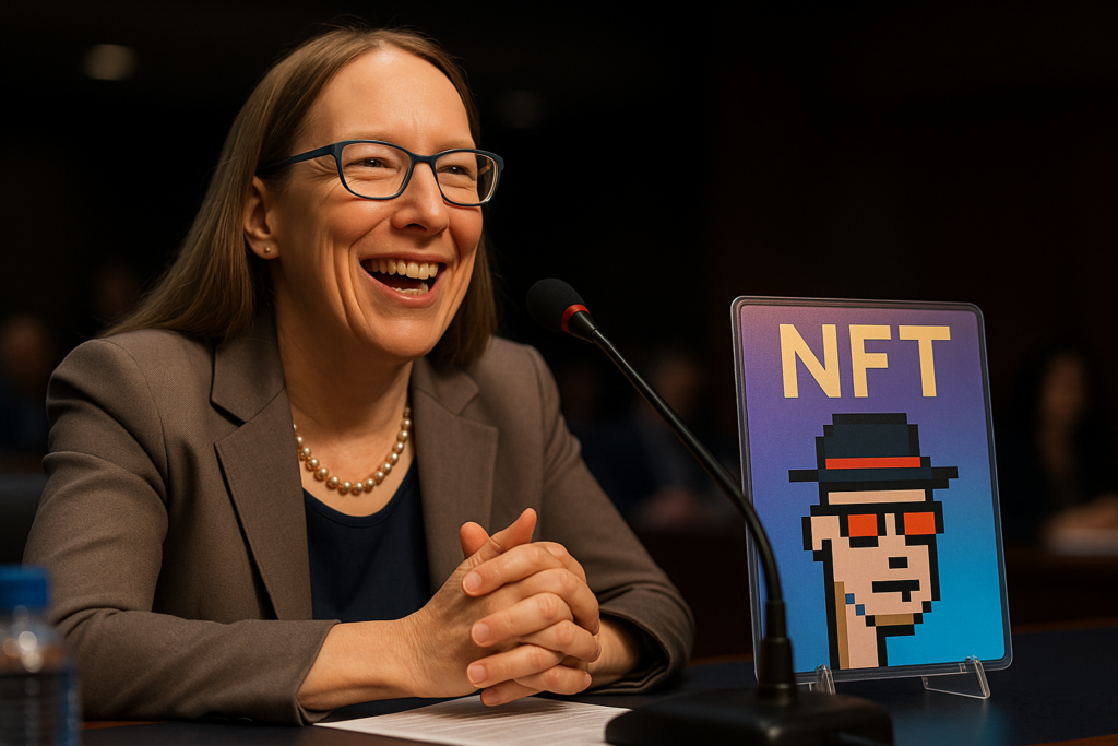 Hester Peirce Jokes About NFTs While Pushing for Clear Crypto Policy at SEC