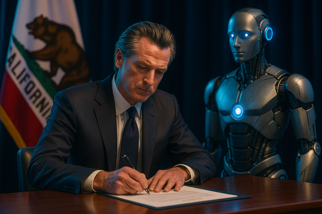 California Governor Signs New Laws to Regulate AI Chatbots and Protect Minors Online
