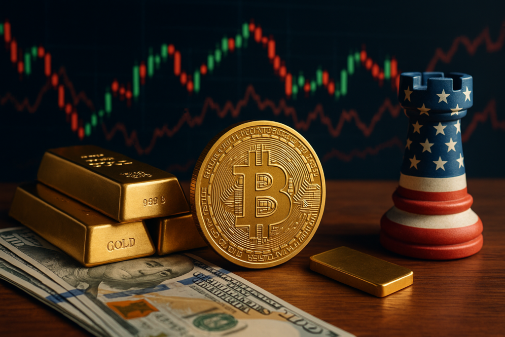 US Investors Pivot Toward Crypto, Gold, and Alternative Assets Amid Market Uncertainty