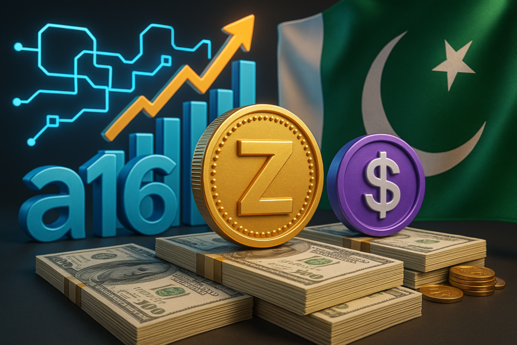 A16z Leads $12.9M Funding for ZAR to Bring Stablecoins to Pakistan’s Unbanked