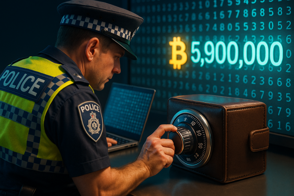 Australian Police Crack Coded Crypto Wallet, Recover $5.9 Million in Digital Assets