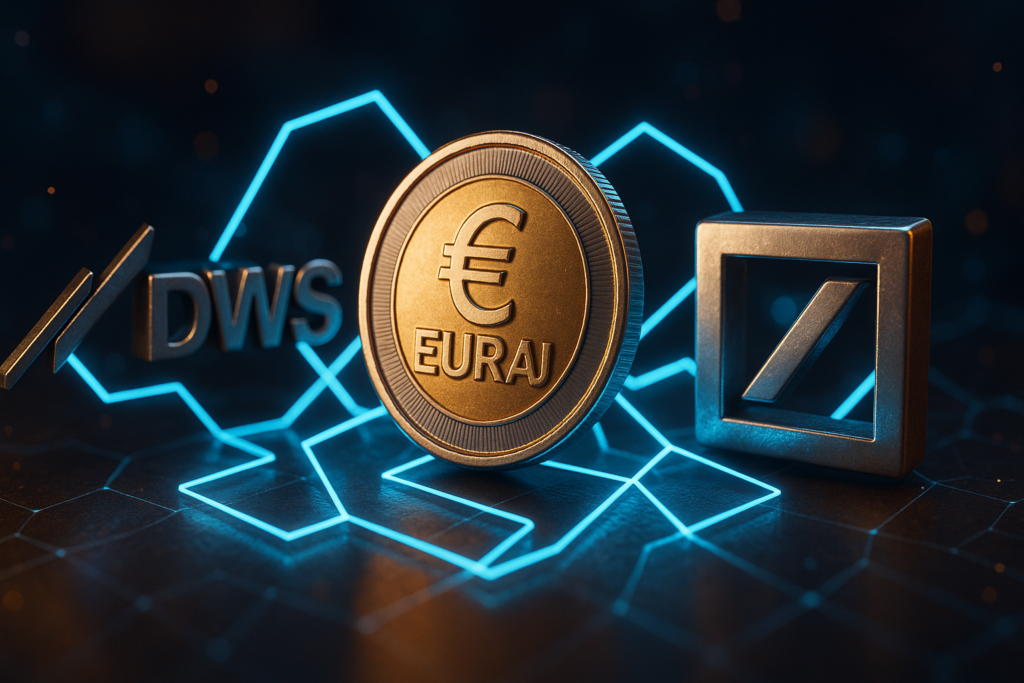Deutsche Bank and DWS-Backed EURAU Stablecoin Expands Multichain with Chainlink