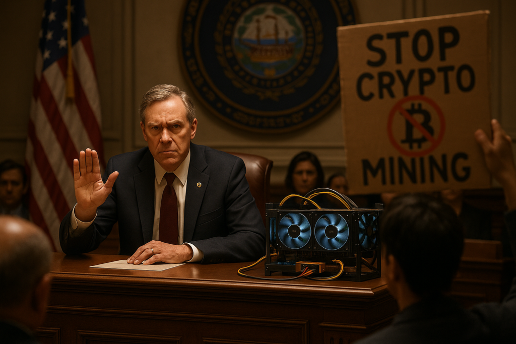 New Hampshire Senate Halts Crypto Mining Deregulation Bill Amid Rising Public Backlash