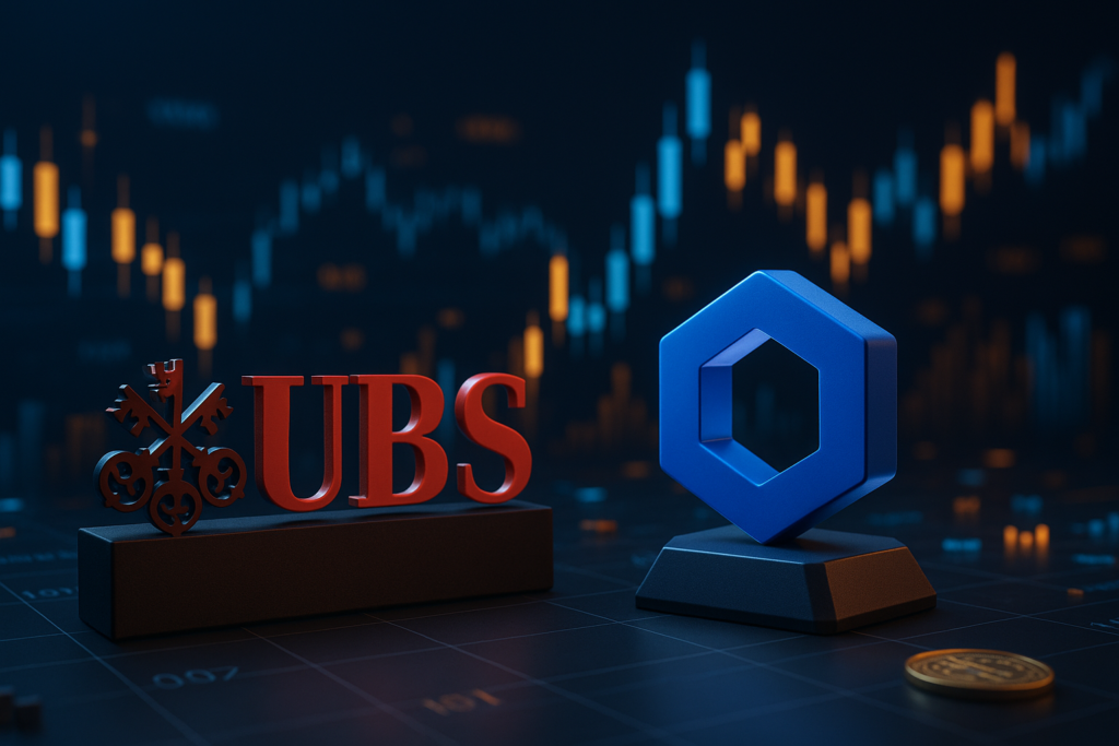 UBS and Chainlink Complete First Onchain Tokenized Fund Redemption