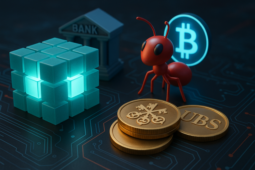 UBS and Ant International Collaborate on Blockchain for Real-Time Cross-Border Treasury Payments