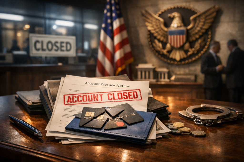 US Government Behind Majority of Debanking Cases, Report Finds